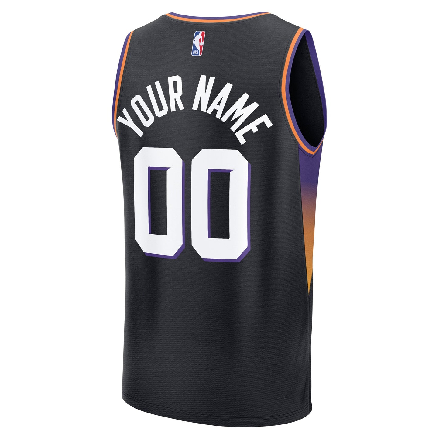 Phoenix Suns Fanatics Youth Fast Break Custom Replica Jersey - White - Association Edition
