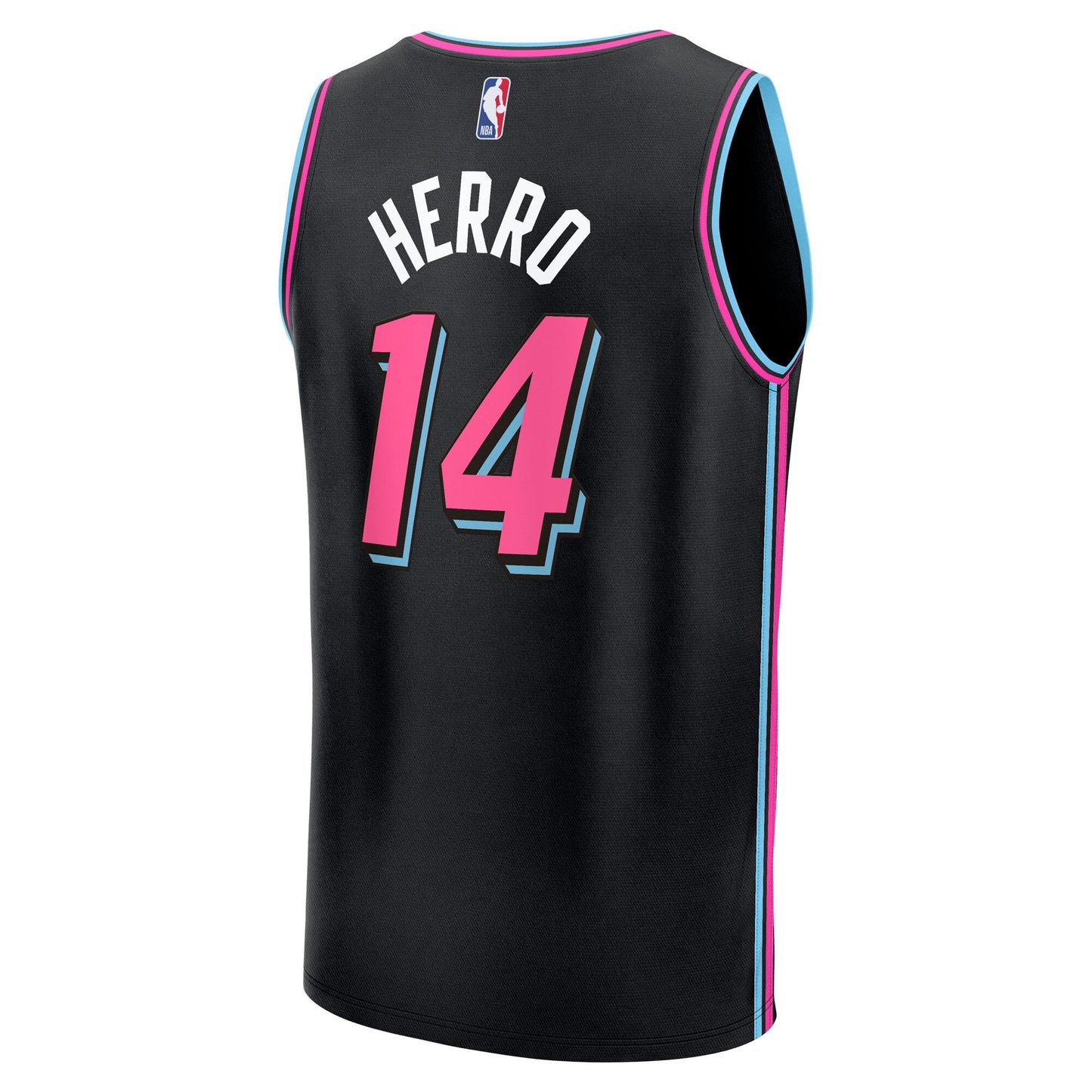 Tyler Herro Miami Heat Fanatics 2025/26 City Edition Fast Break Jersey - Black
