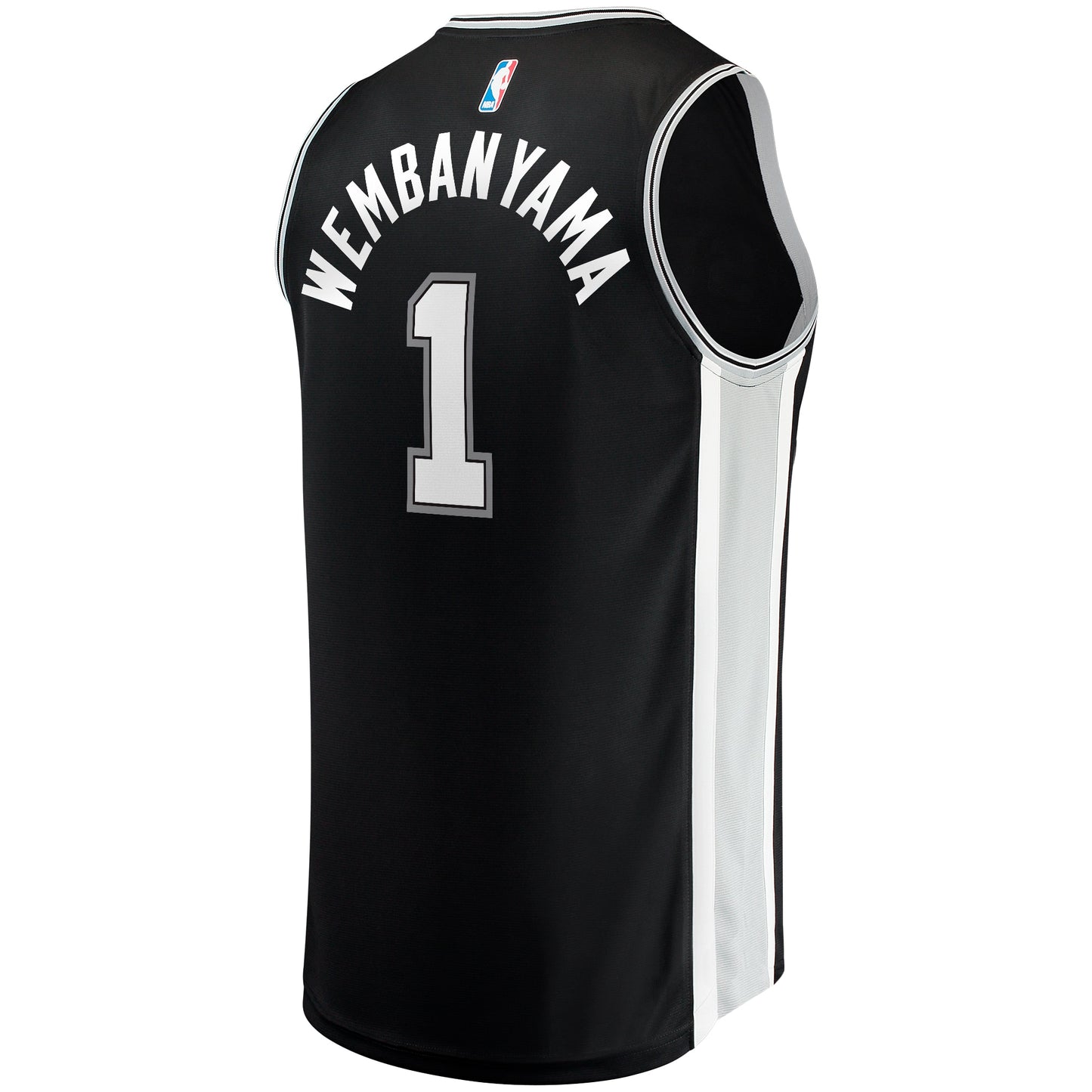 Victor Wembanyama San Antonio Spurs Fanatics Fast Break Replica Jersey - Icon Edition - Black