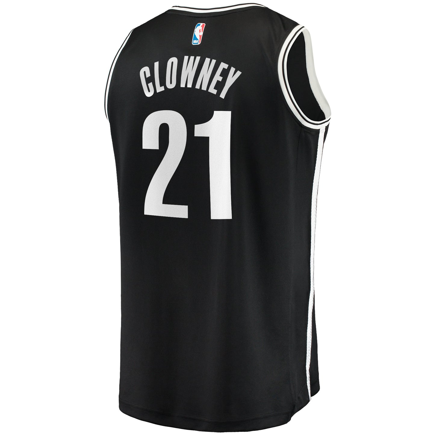 Noah Clowney Brooklyn Nets Fanatics Youth Fast Break Replica Jersey - Icon Edition - Black