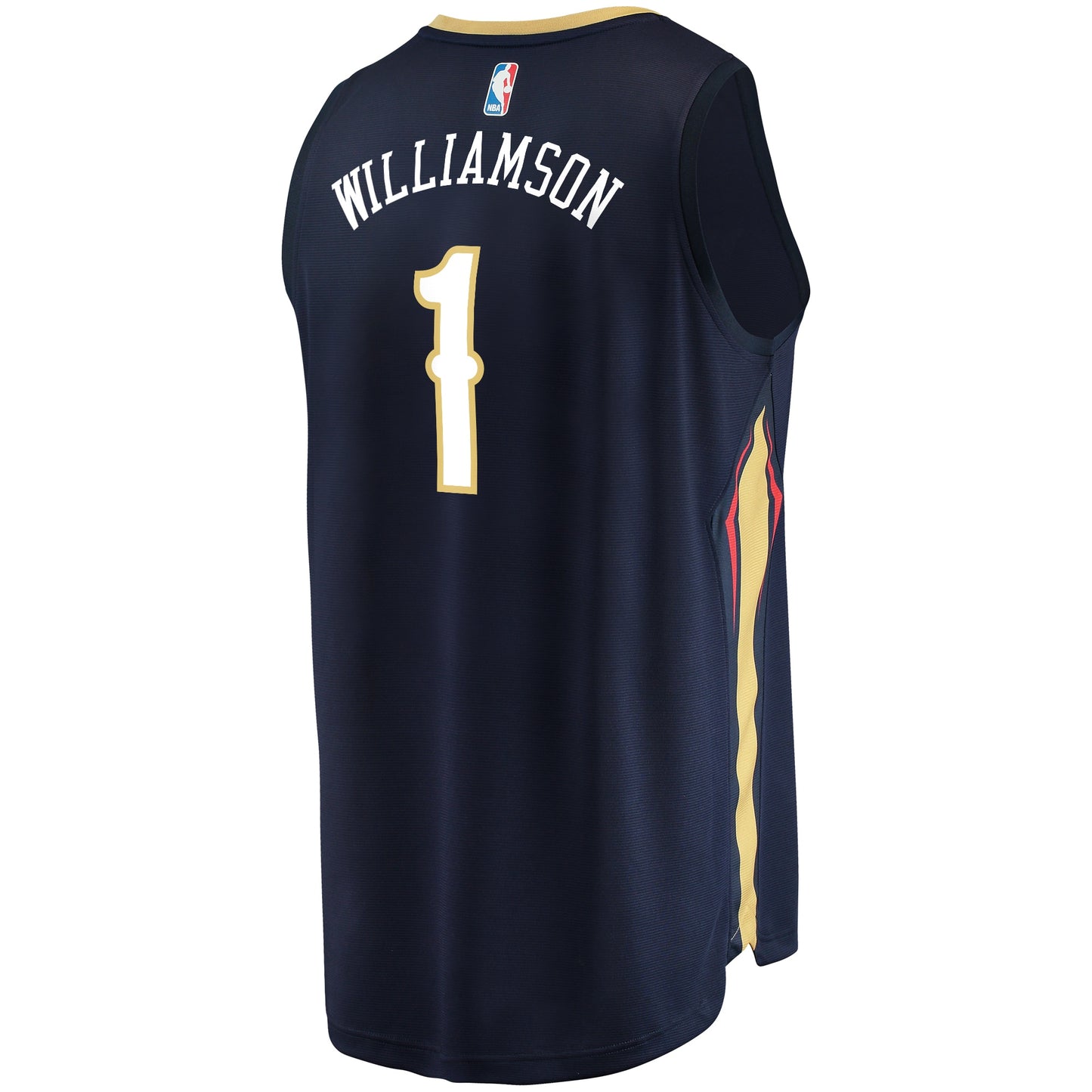 Zion Williamson New Orleans Pelicans Fanatics Youth Replica Fast Break Jersey Navy - Icon Edition