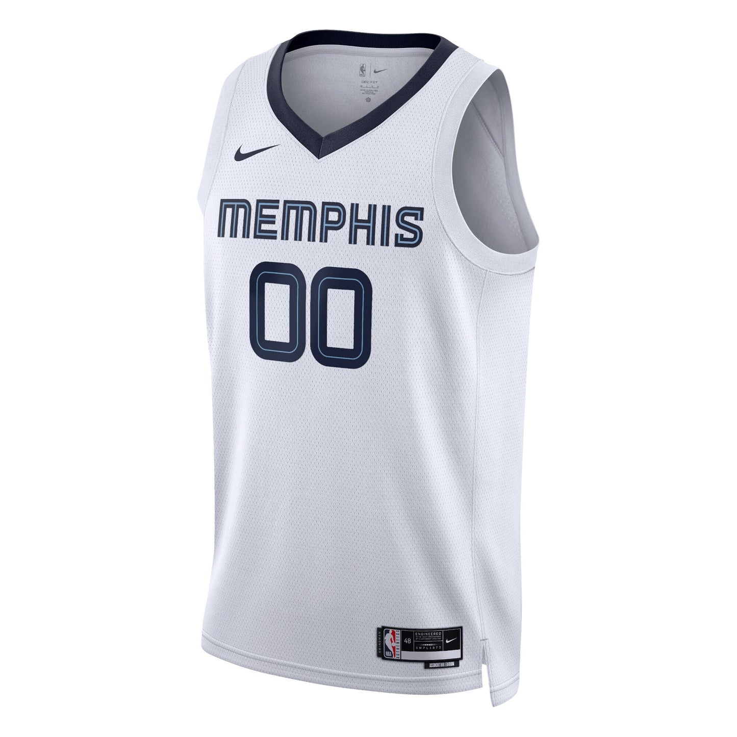 Memphis Grizzlies Nike Unisex Swingman Custom Jersey - Navy - Icon Edition