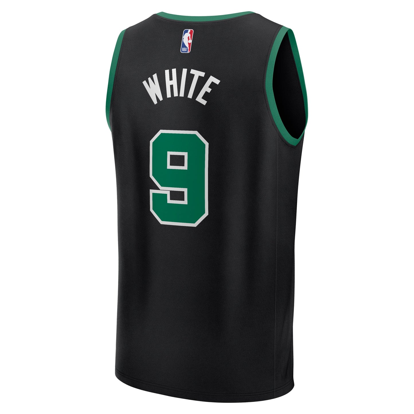 Derrick White Boston Celtics Fanatics Fast Break Replica Player Jersey - Statement Edition - Black