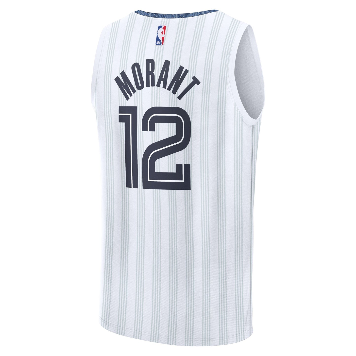 Ja Morant Memphis Grizzlies Fanatics Youth 2025/26 City Edition Fast Break Jersey - White