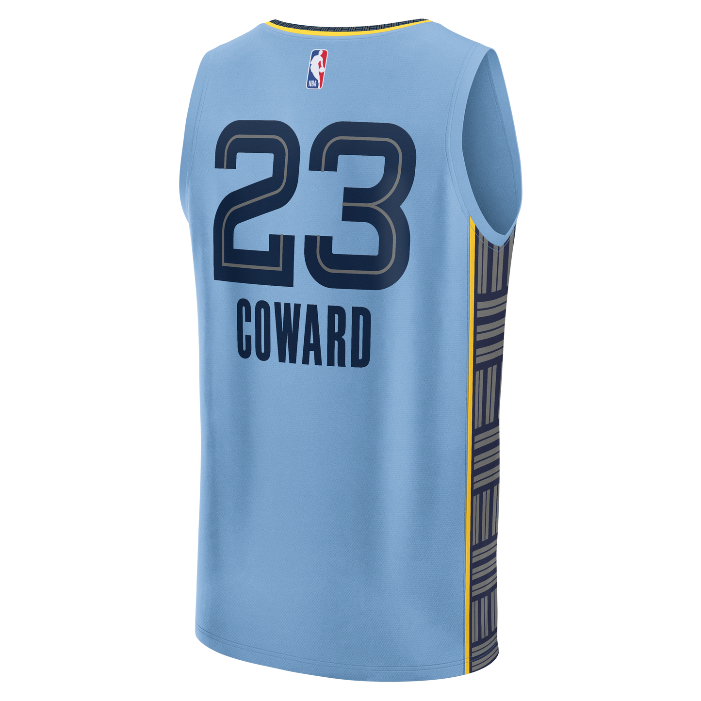 Cedric Coward Memphis Grizzlies Fanatics Fast Break Replica Player Jersey - Statement Edition - Light Blue