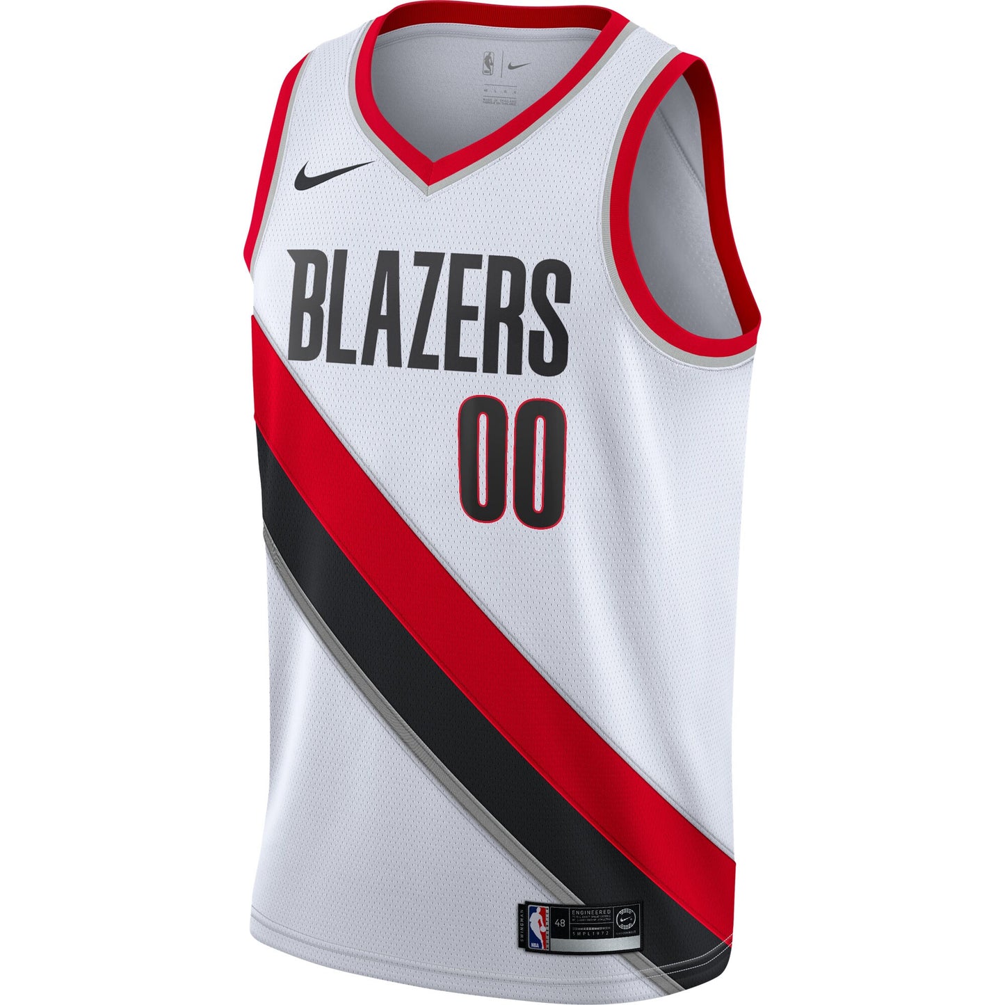 Portland Trail Blazers Nike 2020/21 Swingman Custom Jersey - Icon Edition - Black