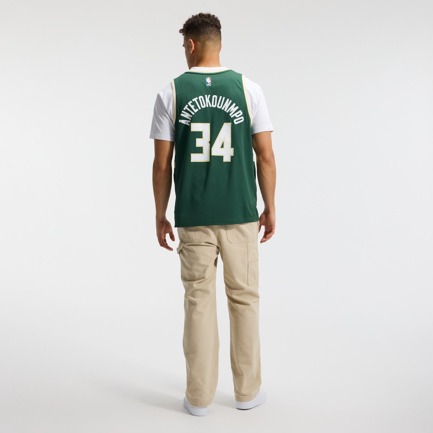 Giannis Antetokounmpo Milwaukee Bucks Fanatics Fast Break Replica Player Jersey - Icon Edition - Hunter Green