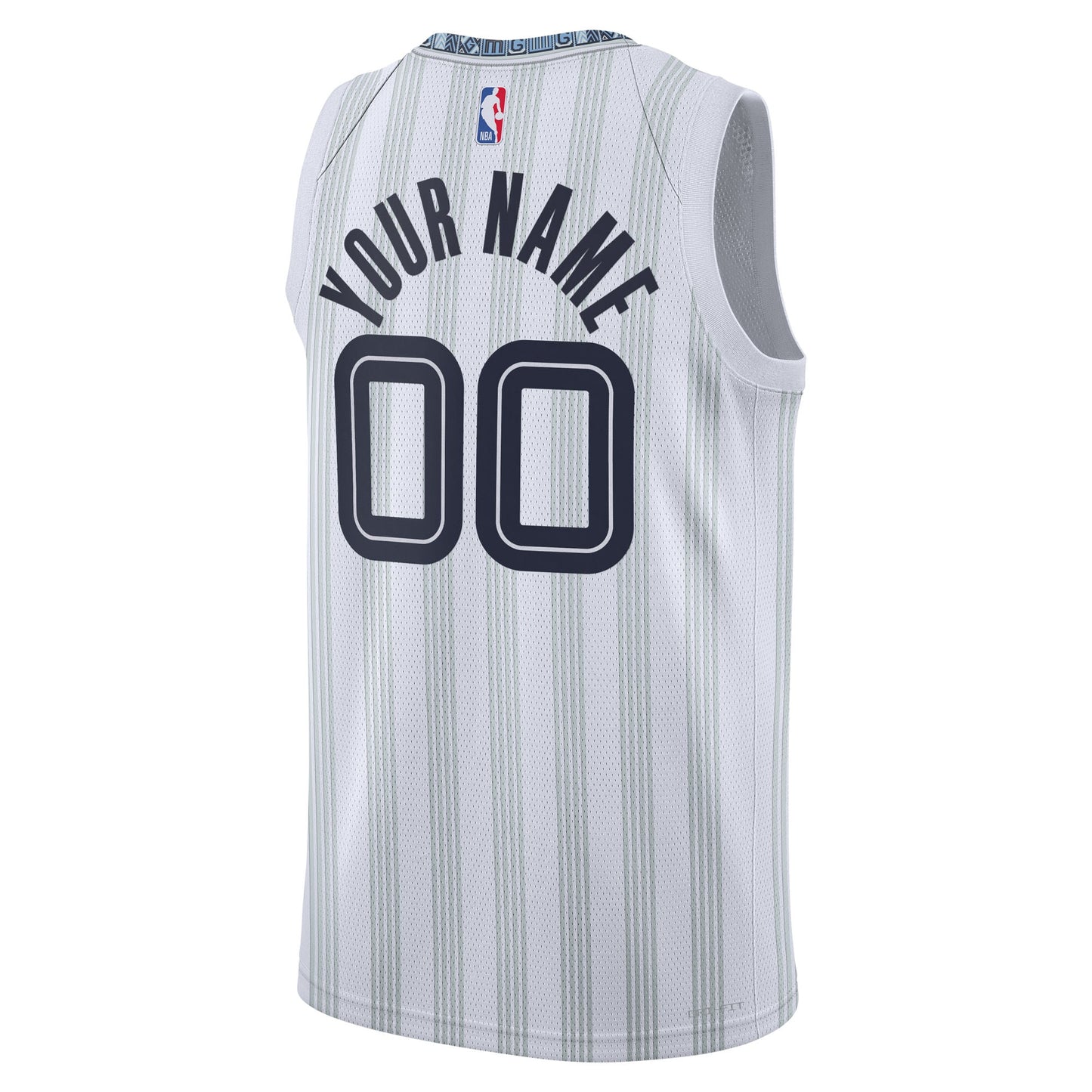 Memphis Grizzlies Nike Unisex 2025/26 City Edition Swingman Custom Jersey - White
