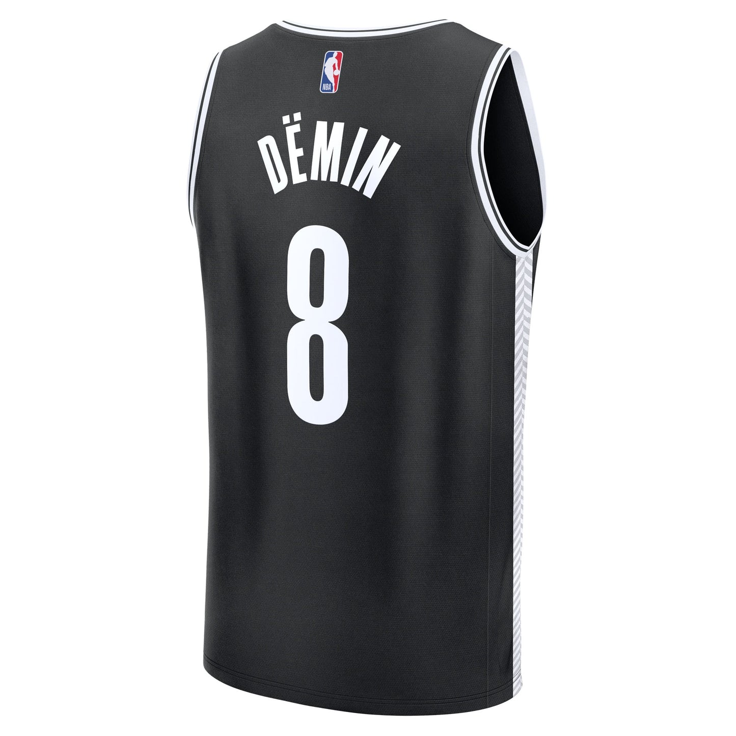 Egor Dëmin Brooklyn Nets Fanatics Fast Break Replica Jersey - Black - Icon Edition