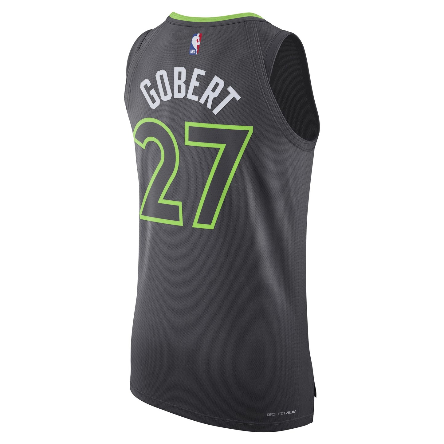 Rudy Gobert Minnesota Timberwolves Jordan Brand Authentic Jersey - Statement Edition - Anthracite
