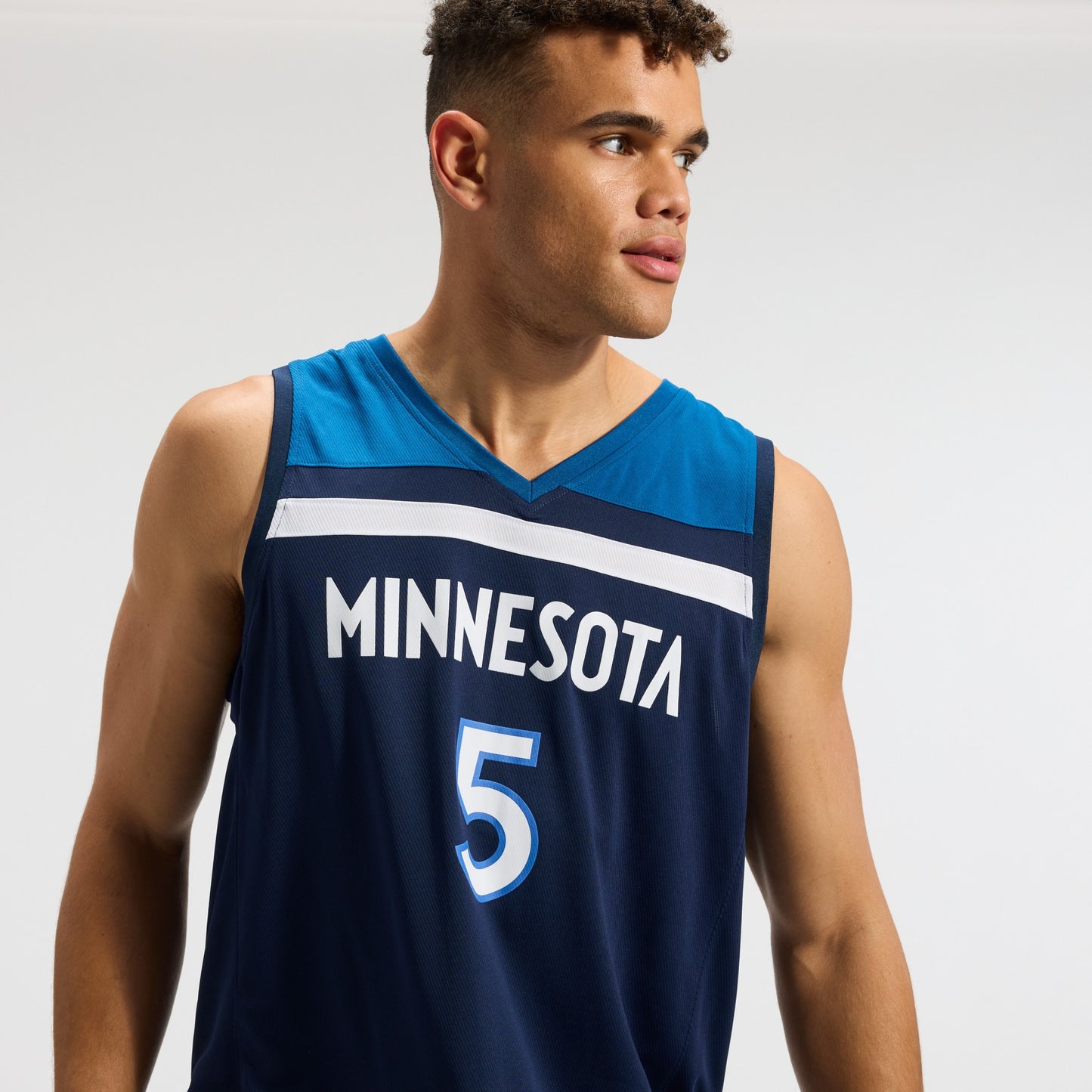 Anthony Edwards Minnesota Timberwolves Fanatics Fast Break Replica Player Jersey - Icon Edition - Navy
