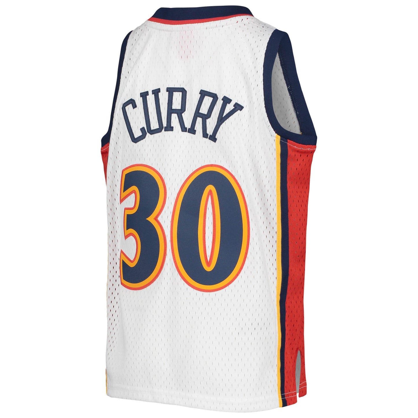 Stephen Curry Golden State Warriors Mitchell & Ness Youth 2009-10 Hardwood Classics Swingman Throwback Jersey - Navy