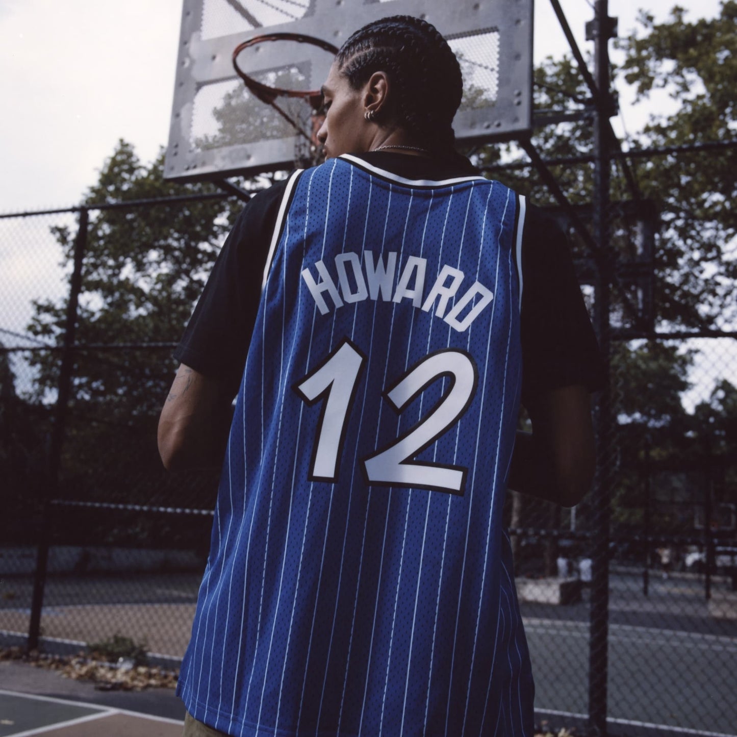 Dwight Howard Orlando Magic 2004/05 Hardwood Classics Hall of Fame Swingman Jersey - Blue