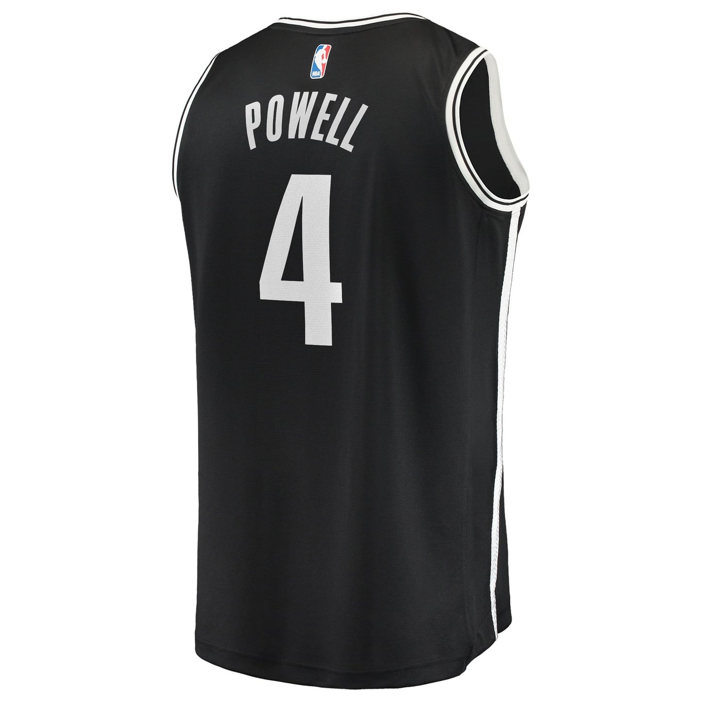 Drake Powell Brooklyn Nets Fanatics Youth Fast Break Replica Jersey - Black - Icon Edition