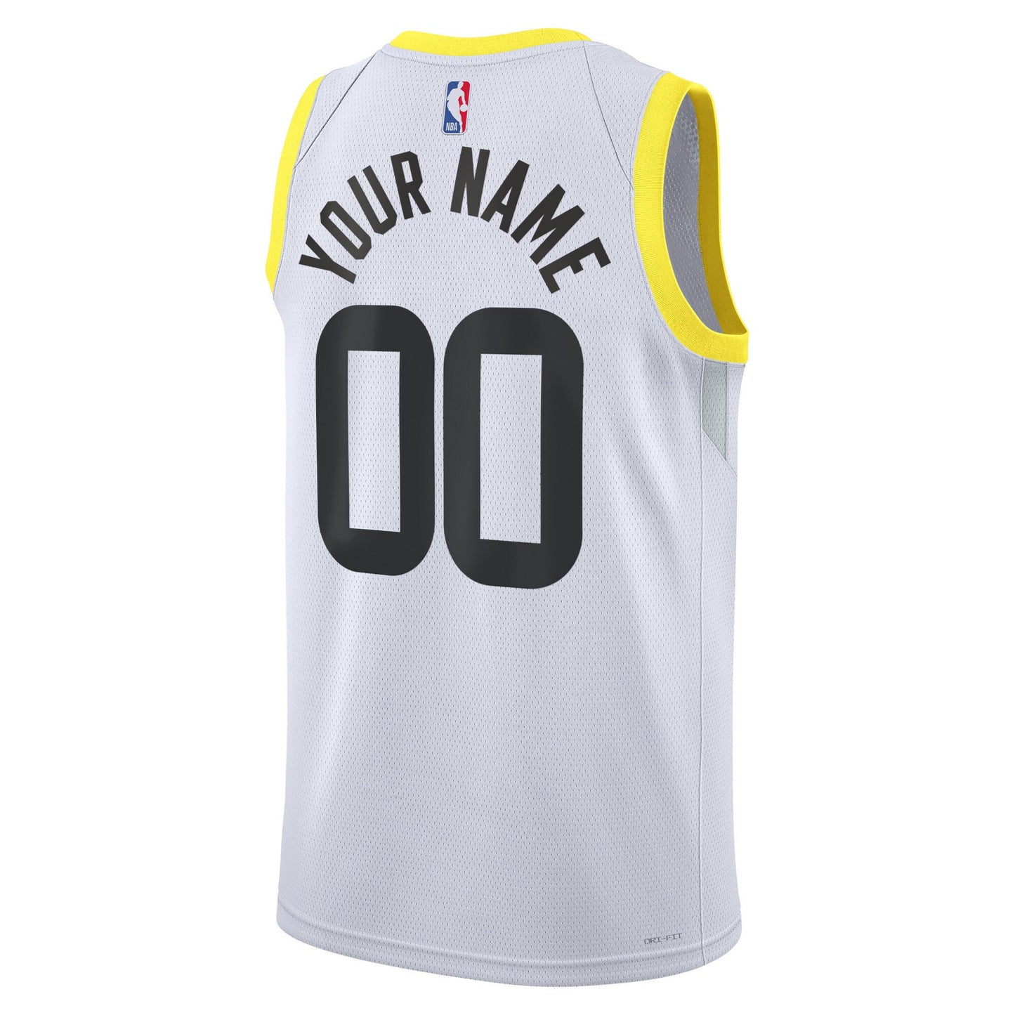 Utah Jazz Nike Unisex Swingman Custom Jersey Gold - Icon Edition