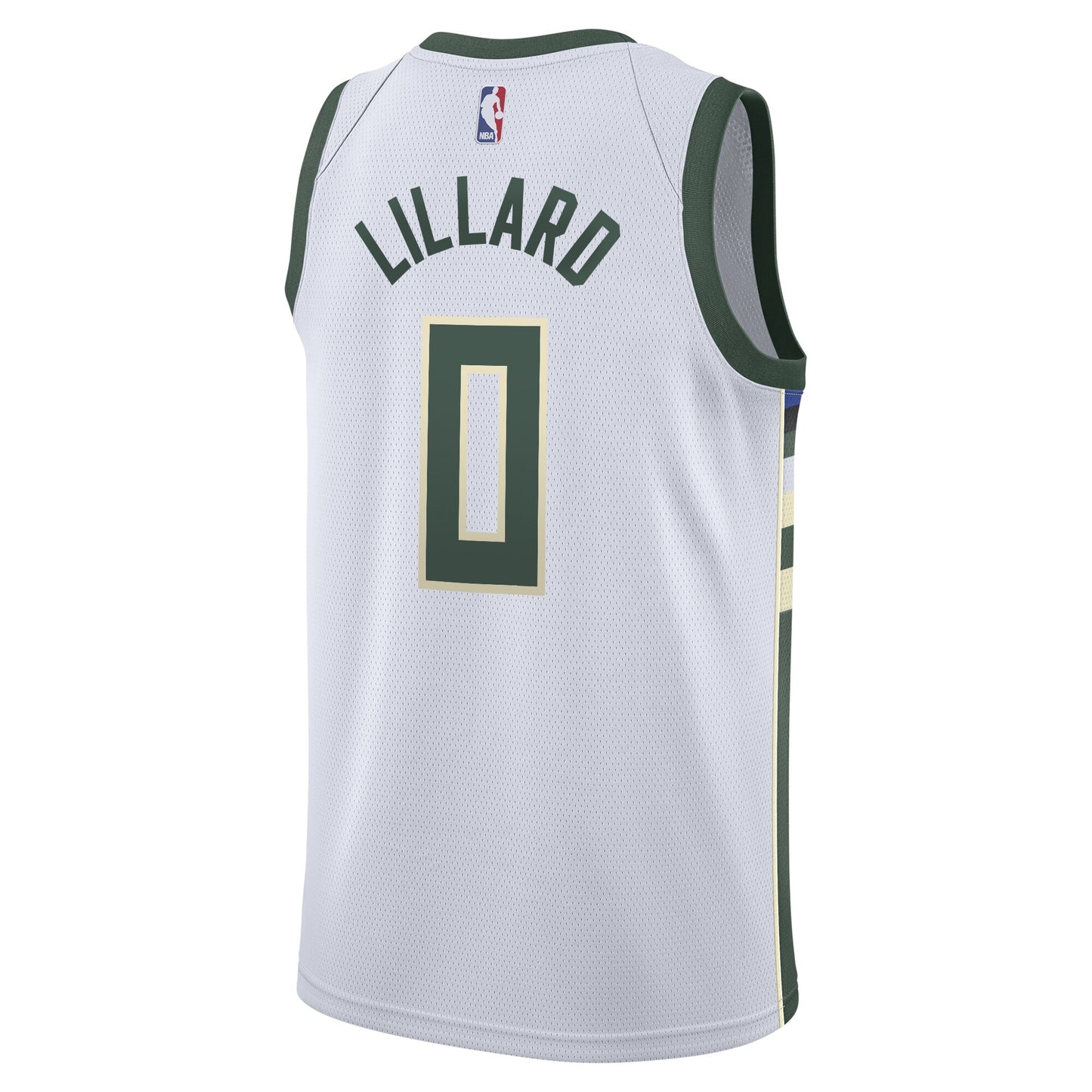 Damian Lillard Milwaukee Bucks Nike Unisex Swingman Player Jersey - Association Edition - White