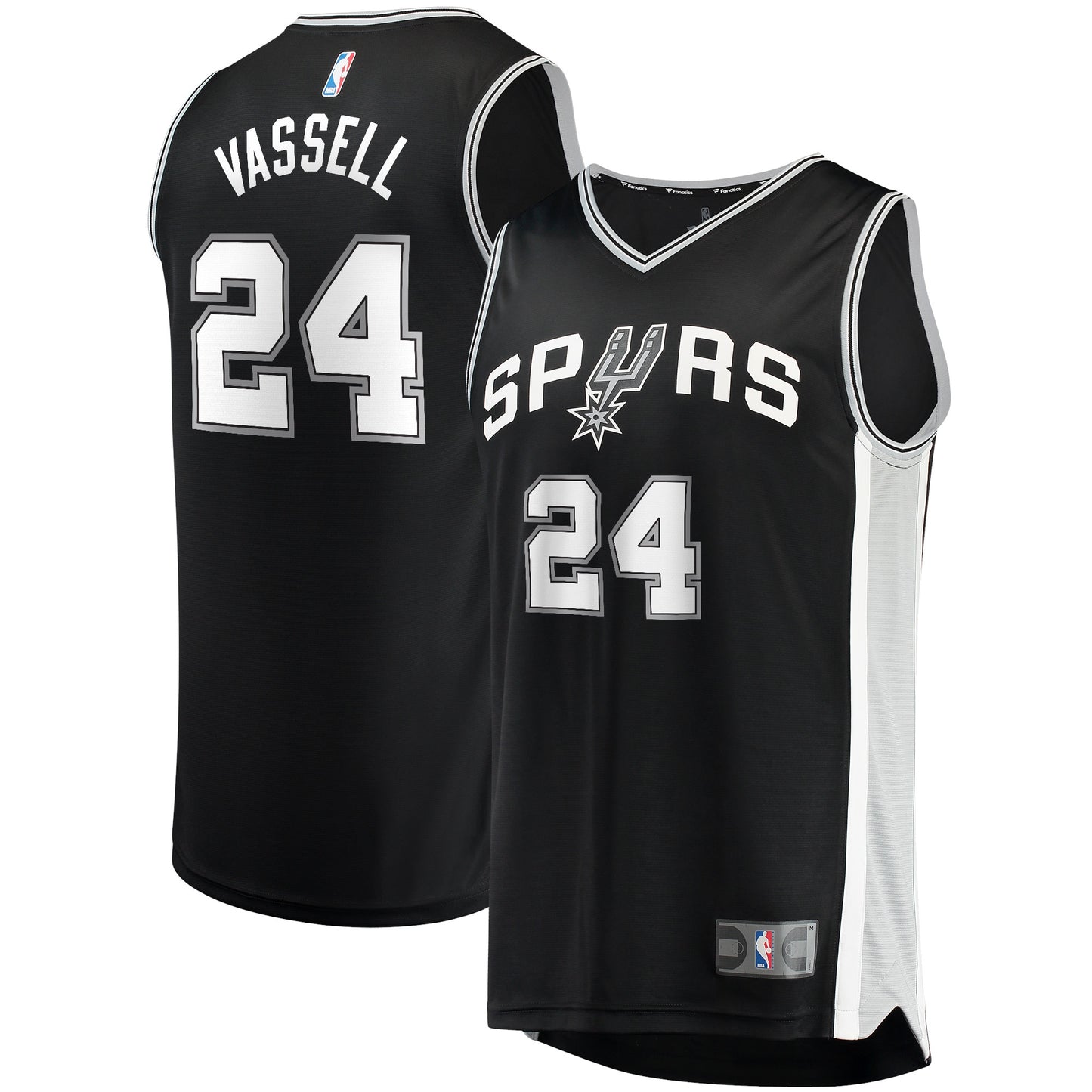 Devin Vassell San Antonio Spurs Fanatics Fast Break Replica Jersey - Icon Edition - Black