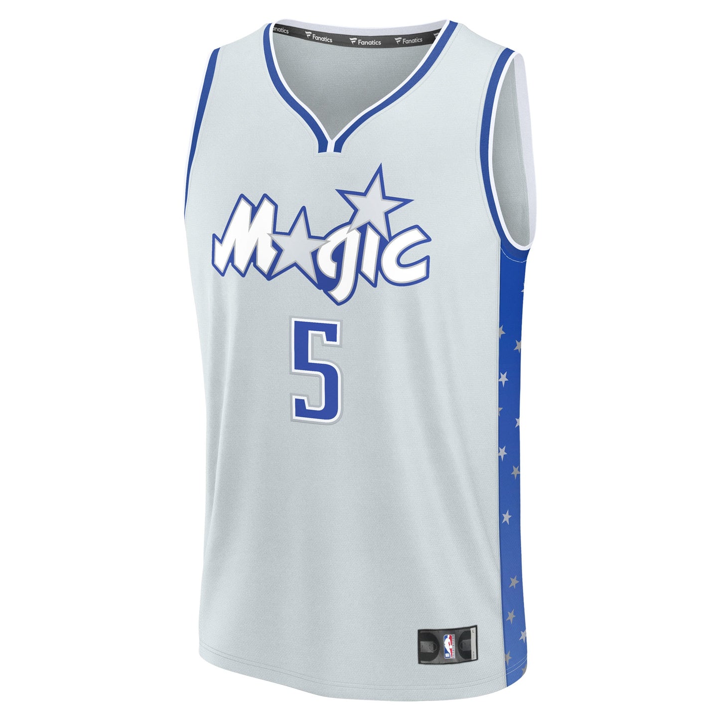 Paolo Banchero Orlando Magic Fanatics Youth 2025/26 City Edition Fast Break Jersey - Silver