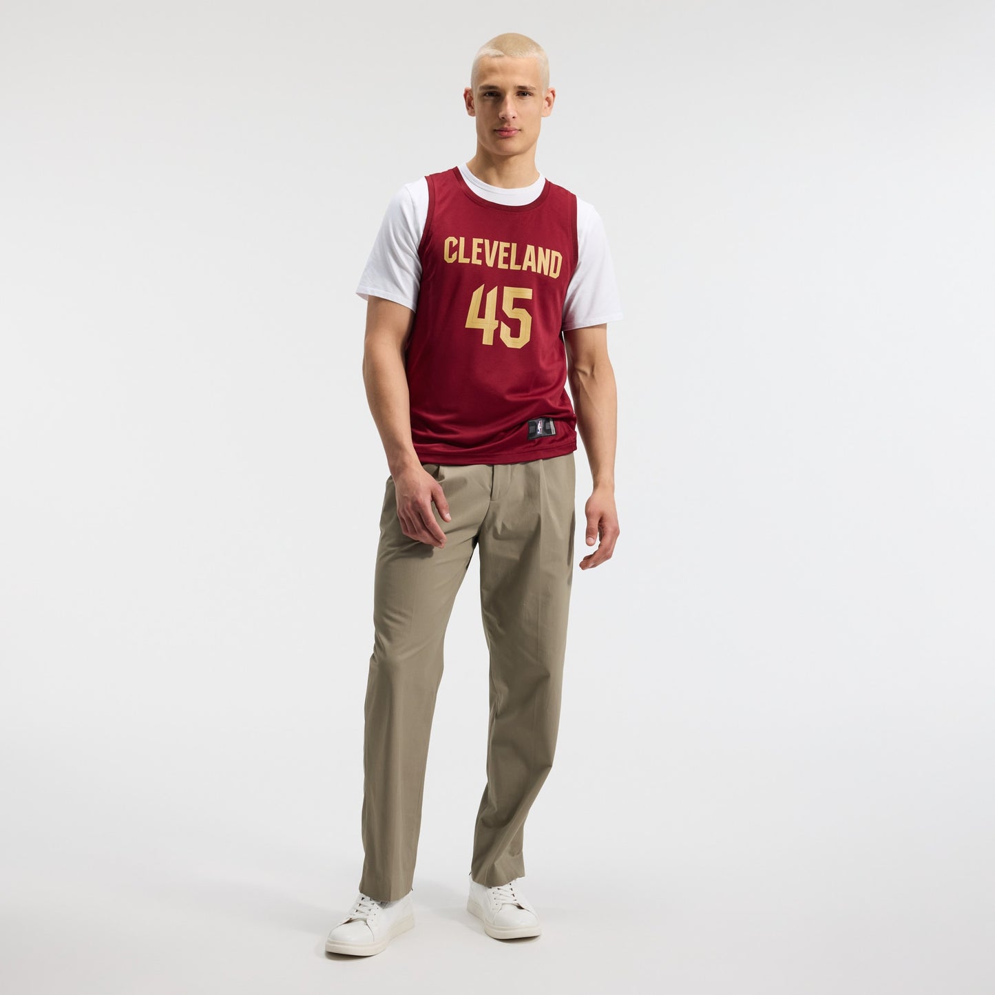 Donovan Mitchell Cleveland Cavaliers Fanatics Fast Break Replica Jersey - Icon Edition - Wine