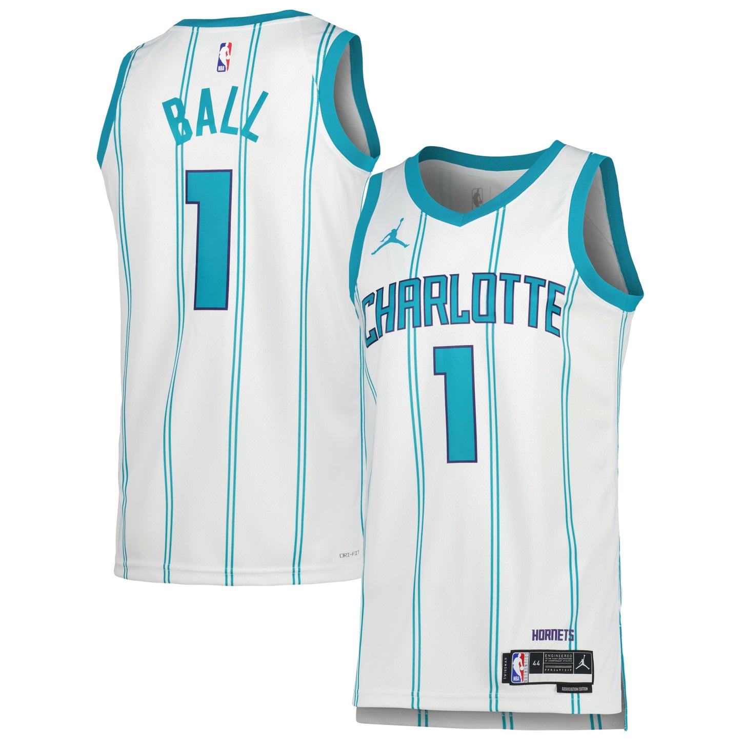 LaMelo Ball Charlotte Hornets Jordan Brand Unisex Swingman Jersey - Icon Edition - Teal