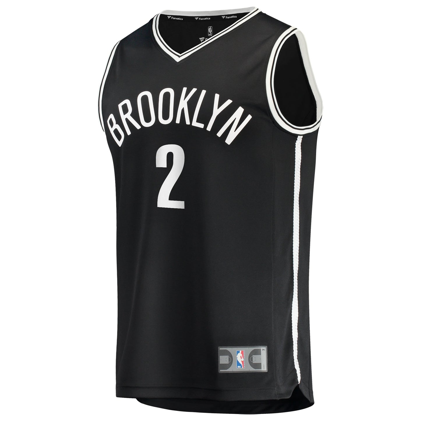 Daniel Wolf Brooklyn Nets Fanatics Fast Break Replica Jersey - Black - Icon Edition