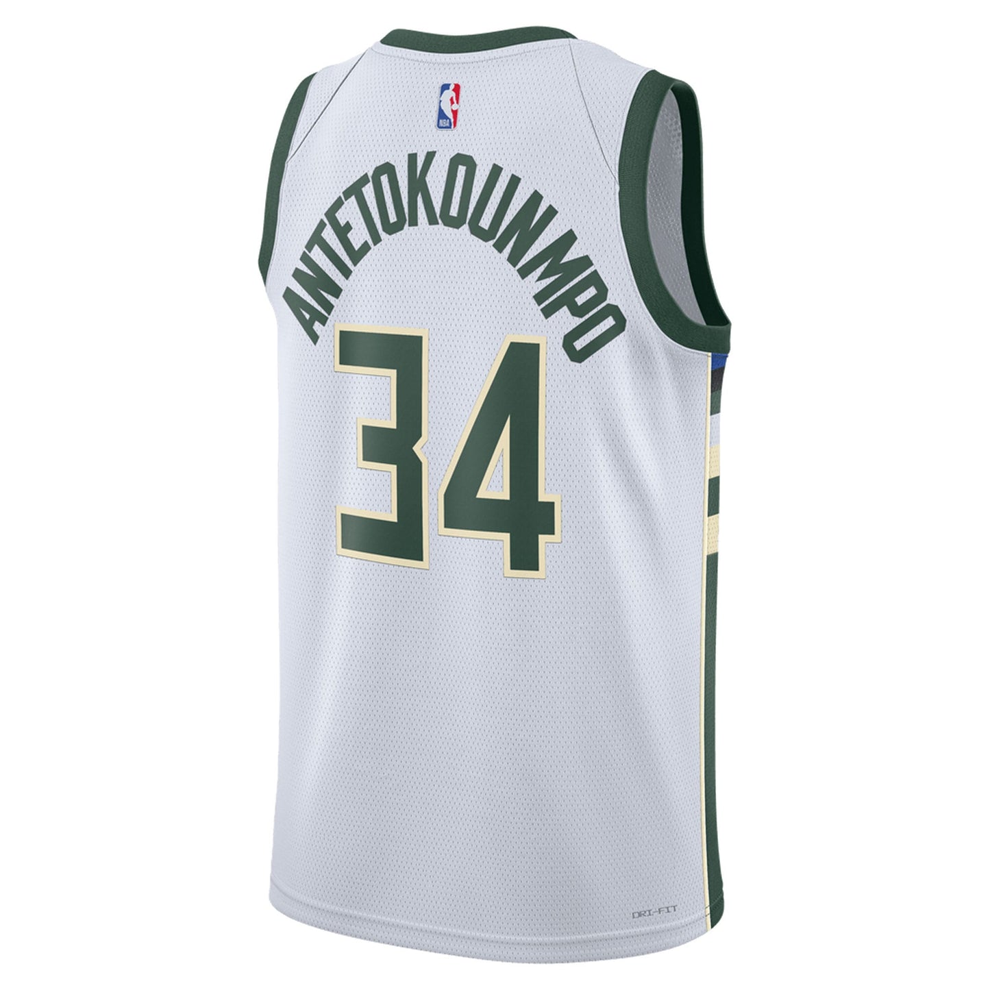 Giannis Antetokounmpo Milwaukee Bucks Nike Unisex Swingman Jersey - Association Edition - White