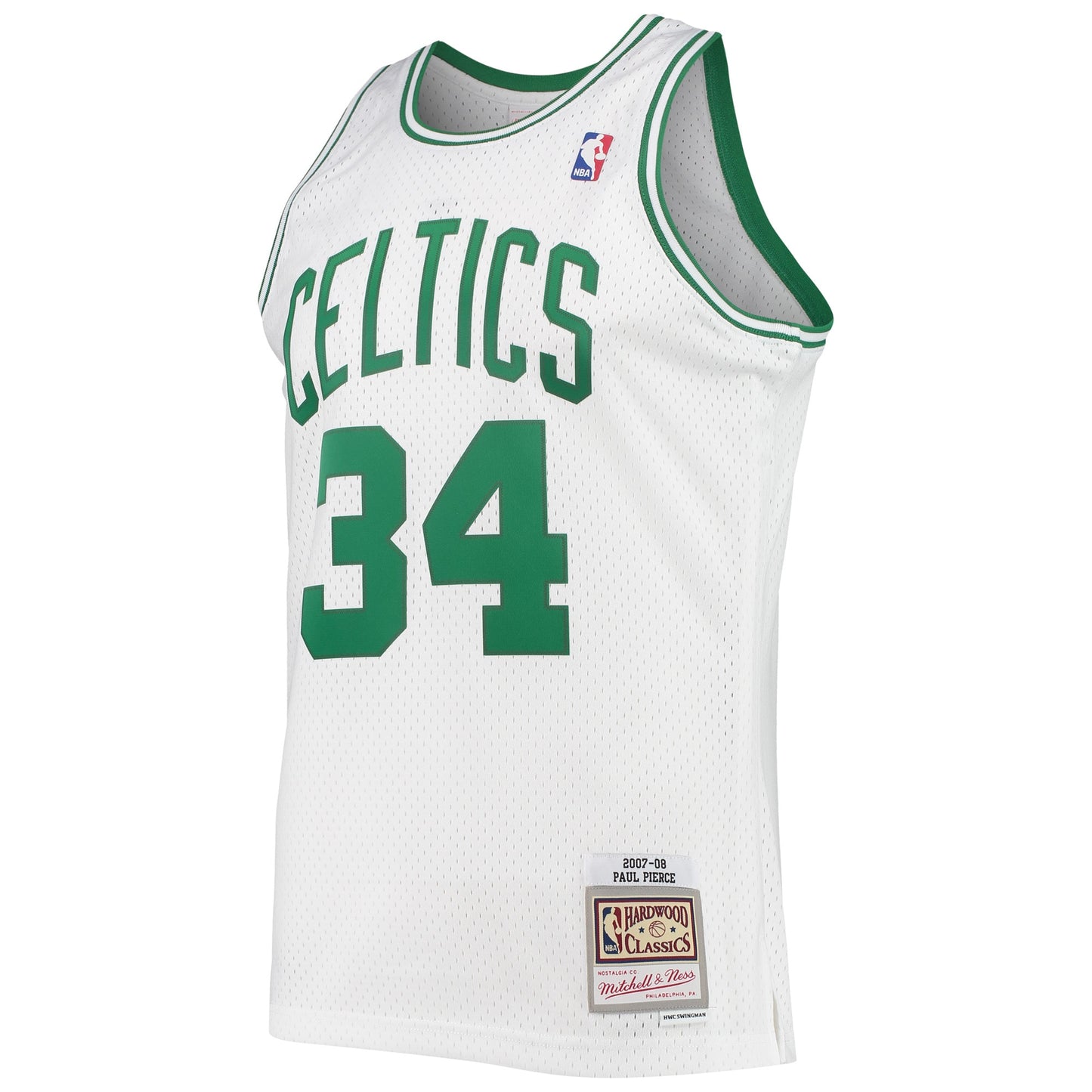 Paul Pierce Boston Celtics Mitchell & Ness Hardwood Classics Swingman Jersey - Kelly Green