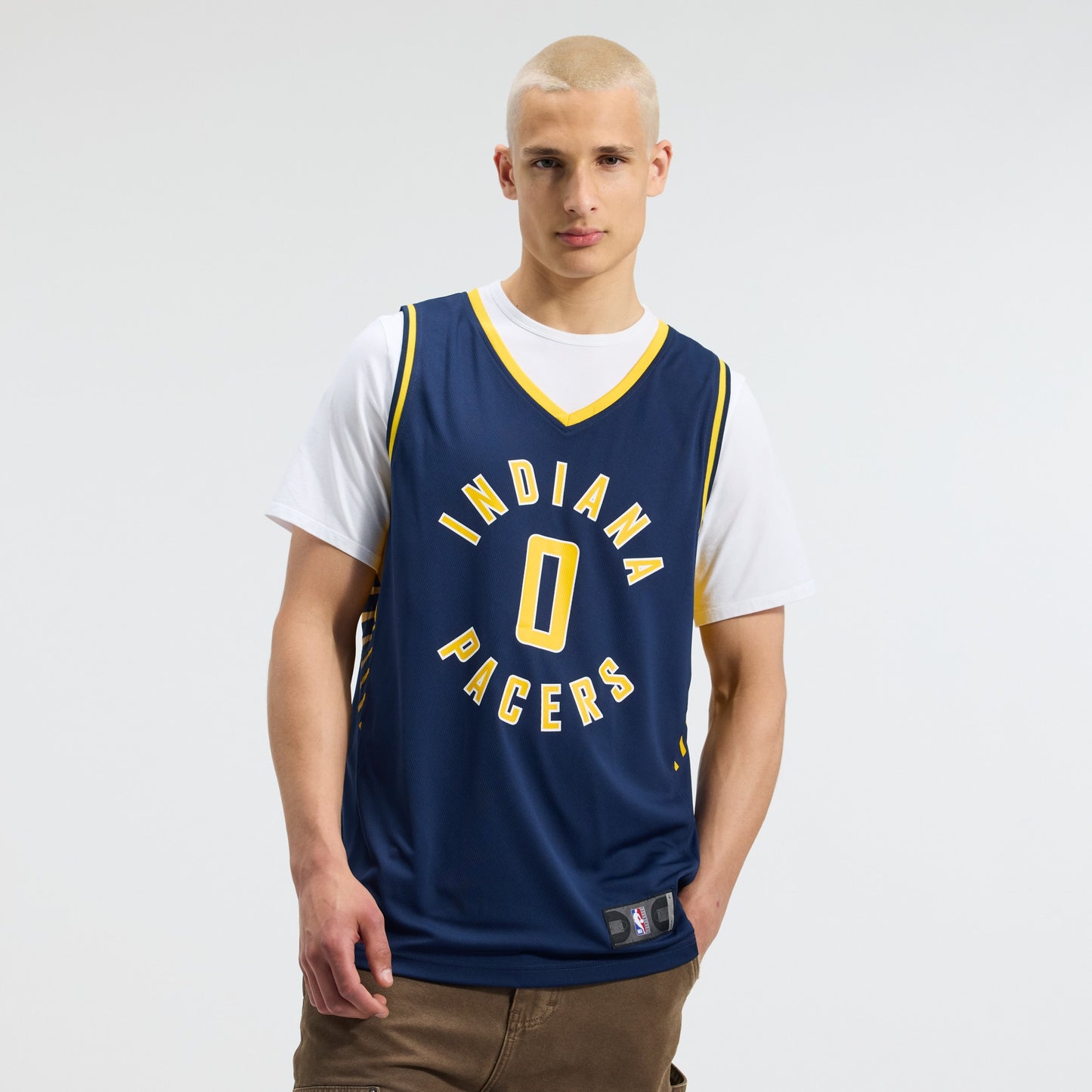 Tyrese Haliburton Indiana Pacers Fanatics Fast Break Replica Jersey - Navy - Icon Edition