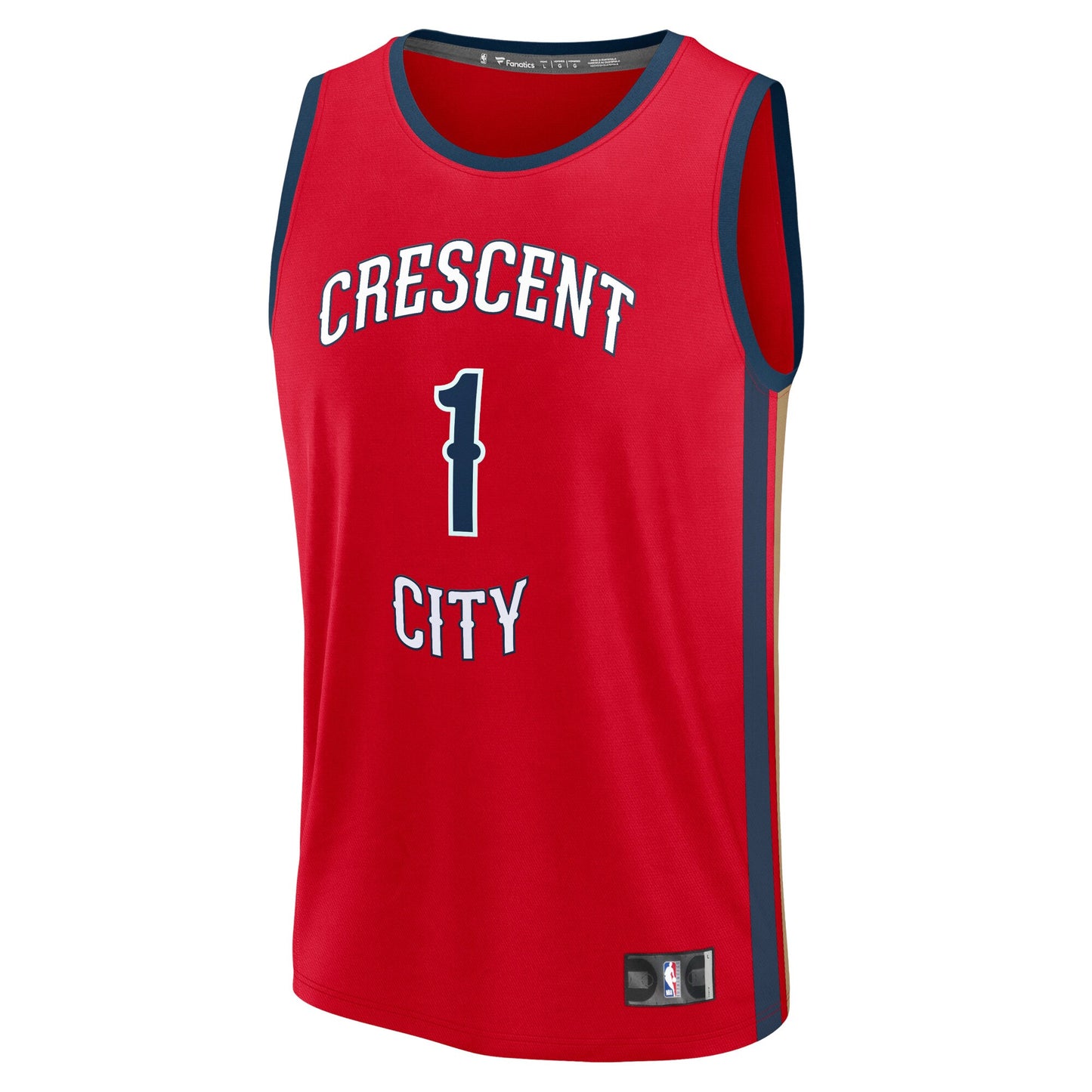Zion Williamson New Orleans Pelicans Fanatics Fast Break Replica Jersey - Statement Edition - Red