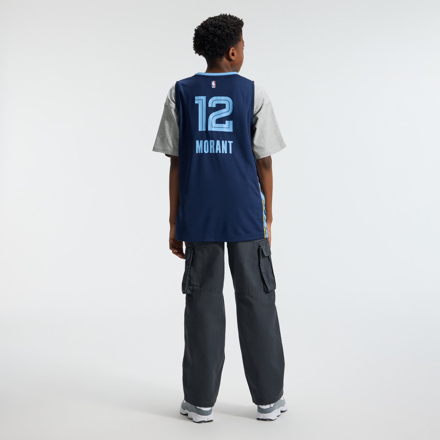 Ja Morant Memphis Grizzlies Fanatics Youth Fast Break Replica Player Jersey - Icon Edition - Navy
