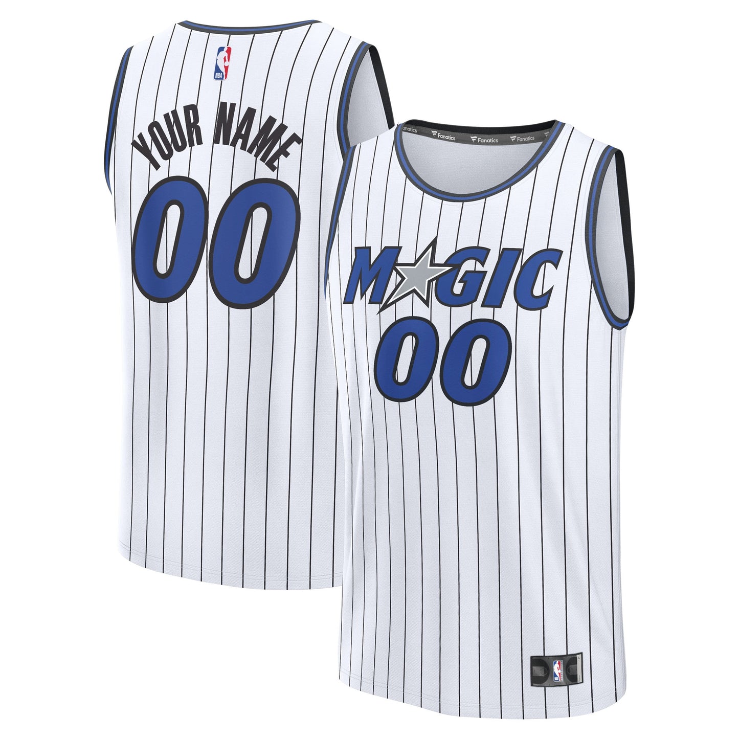 Orlando Magic Fanatics Youth Fast Break Replica Custom Jersey - Icon Edition - Blue