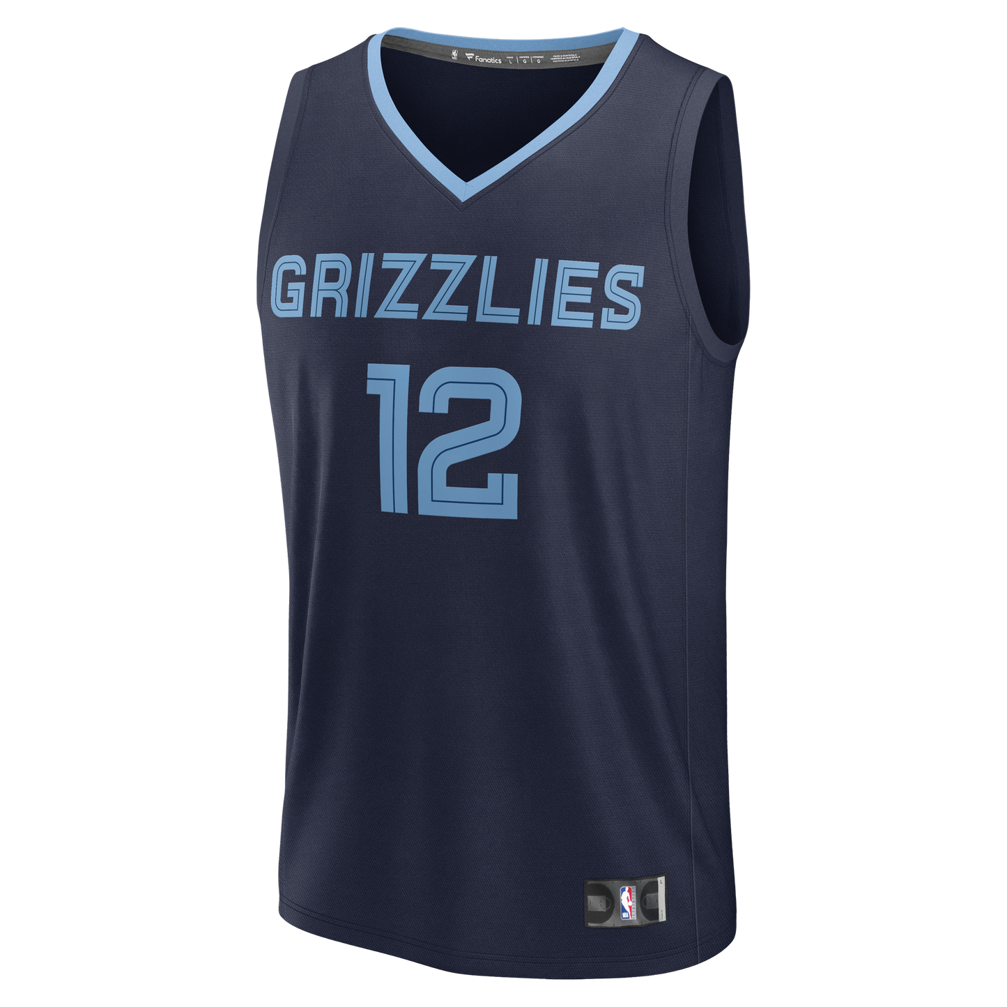 Ja Morant Memphis Grizzlies Fanatics Fast Break Replica Player Jersey - Icon Edition - Navy