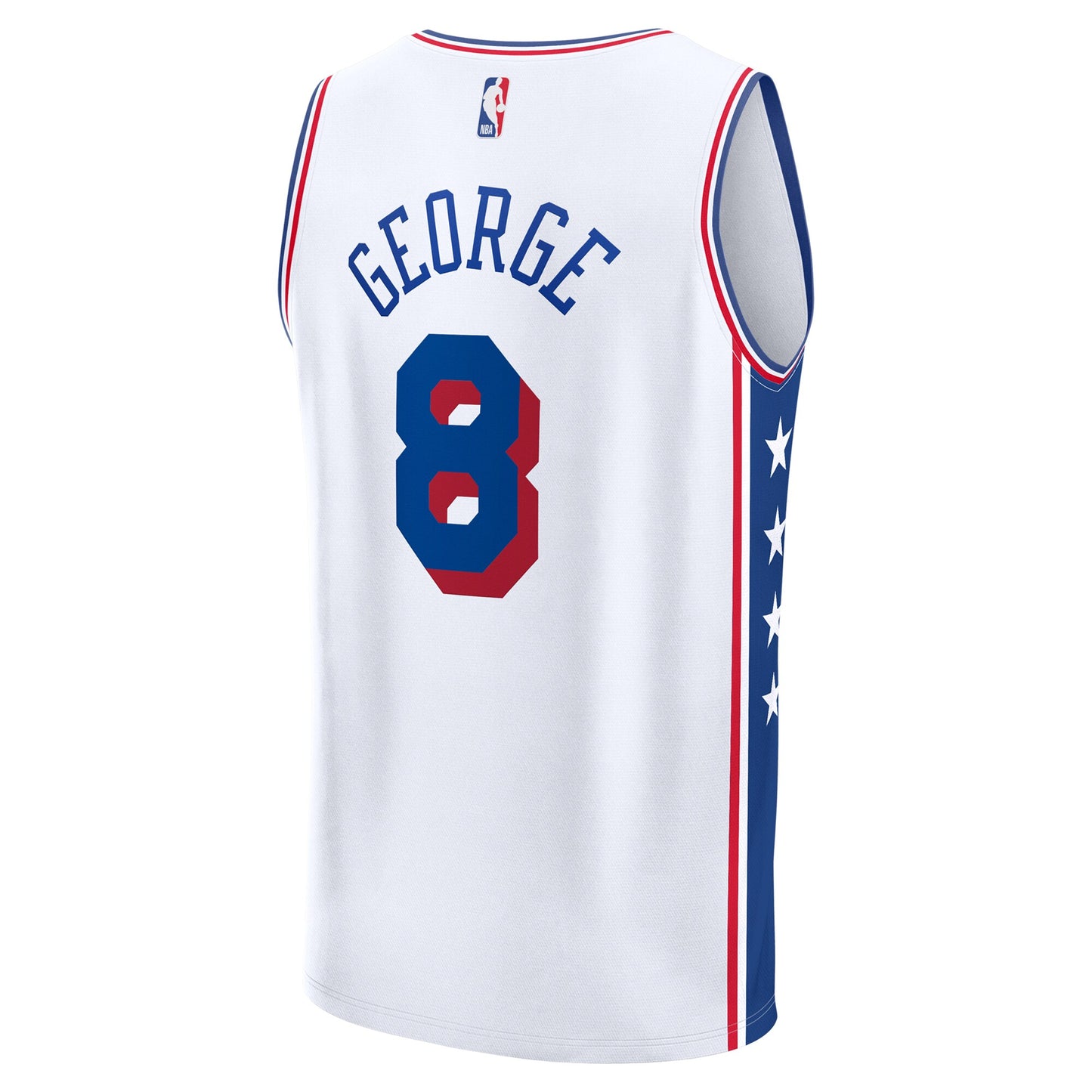 Paul George Philadelphia 76ers Fanatics Youth Fast Break Replica Player Jersey - Association Edition - White
