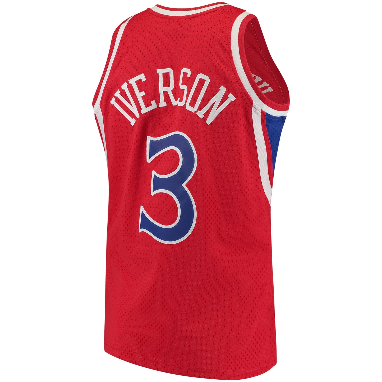 Allen Iverson Philadelphia 76ers Mitchell & Ness 2000/01 Hardwood Classics Swingman Jersey - Black