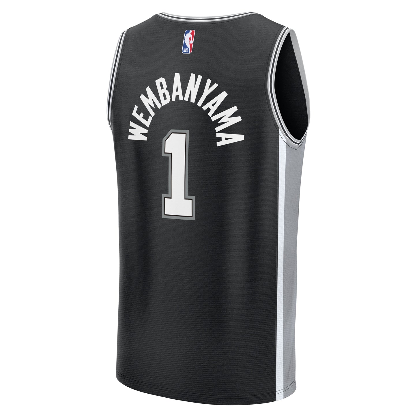 Victor Wembanyama San Antonio Spurs Fanatics Youth Fast Break Replica Player Jersey - Icon Edition - Black