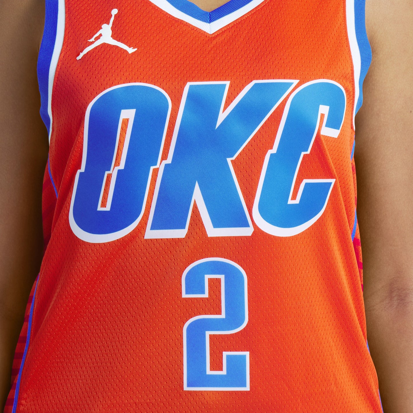 Shai Gilgeous-Alexander Oklahoma City Thunder Jordan Brand Unisex Swingman Jersey - Statement Edition - Orange
