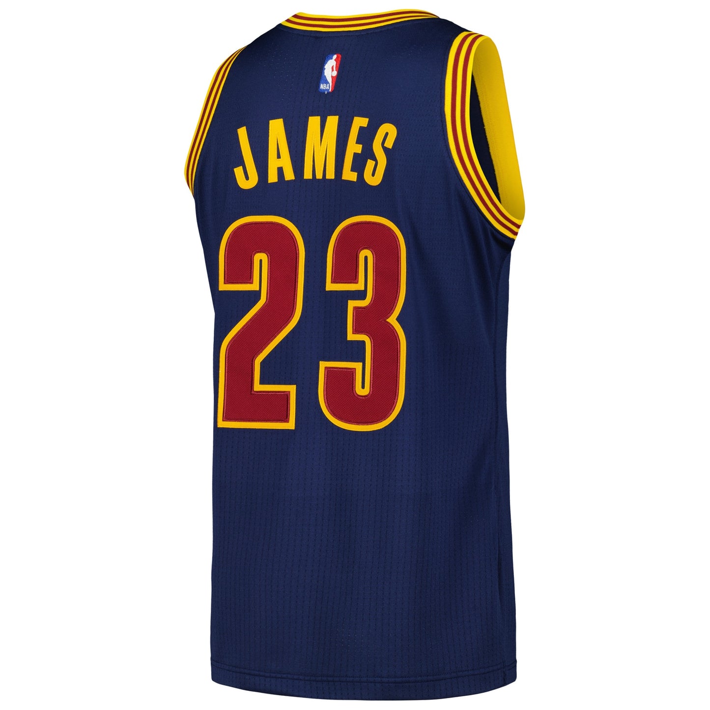 LeBron James Cleveland Cavaliers Mitchell & Ness 2015/16 Hardwood Classics Authentic Jersey - Navy