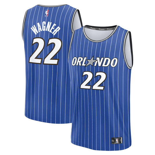 Franz Wagner Orlando Magic Fanatics Youth Fast Break Replica Player Jersey - Icon Edition - Blue