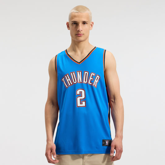 Shai Gilgeous-Alexander Oklahoma City Thunder Fanatics Fast Break Replica Player Jersey - Icon Edition - Blue