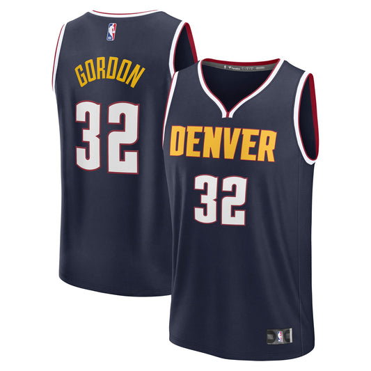 Aaron Gordon Denver Nuggets Fanatics Fast Break Replica Player Jersey - Icon Edition - Navy