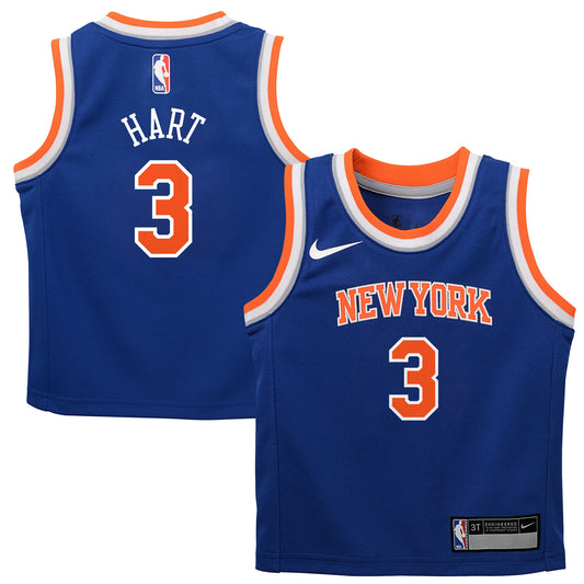 Josh Hart New York Knicks Nike Infant Replica Swingman Jersey - Icon Edition - Blue