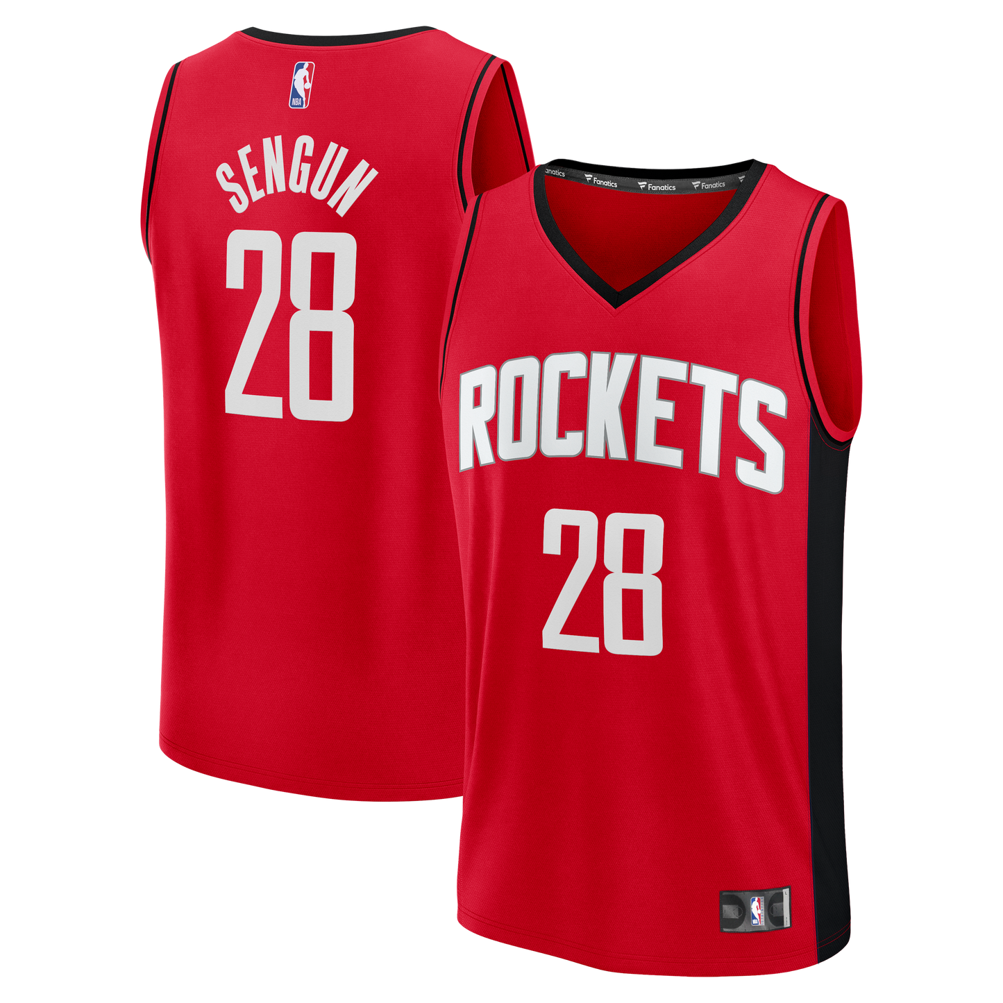 Alperen Şengün Houston Rockets Fanatics Fast Break Replica Jersey - Red - Icon Edition