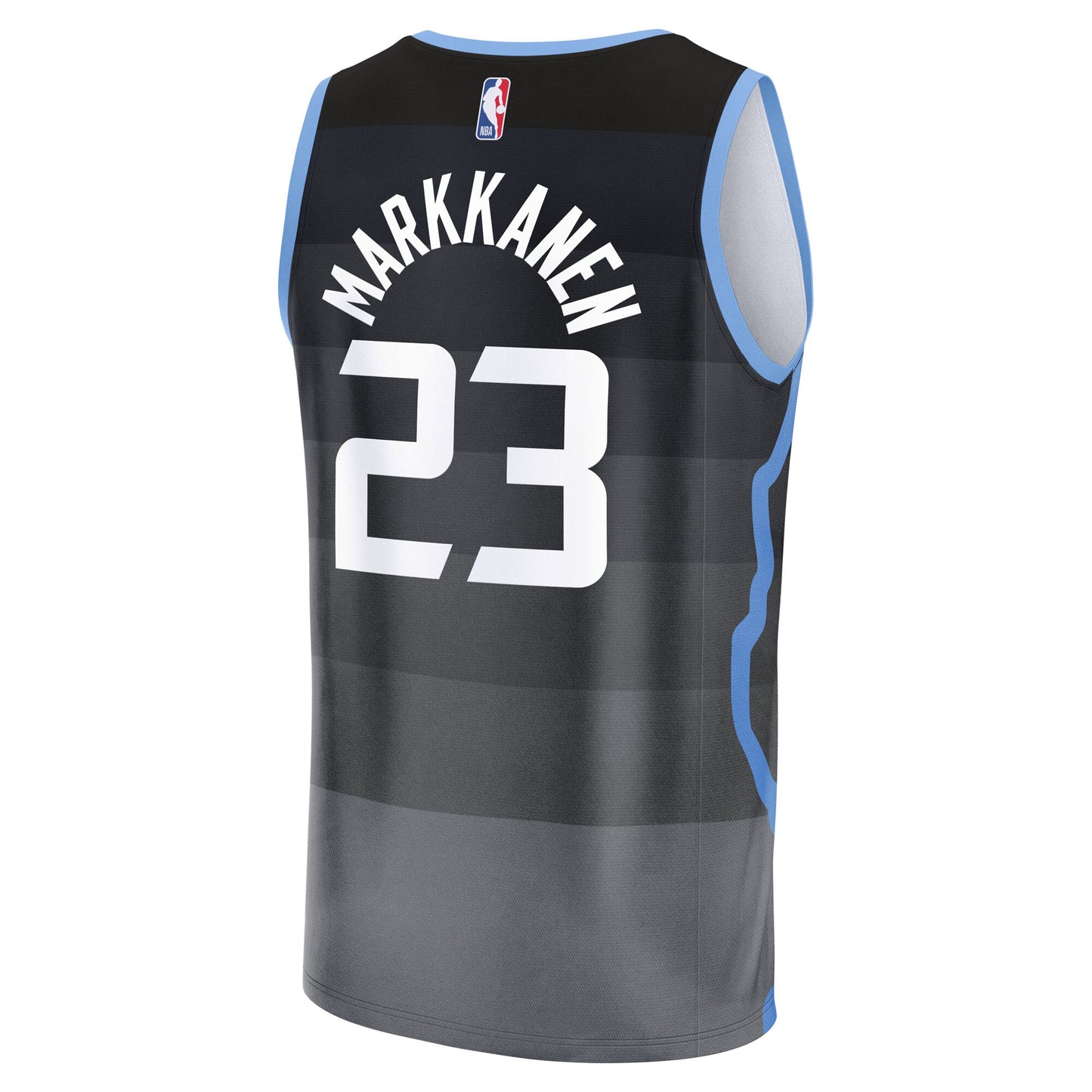 Lauri Markkanen Utah Jazz Fanatics 2025/26 City Edition Fast Break Jersey - Black