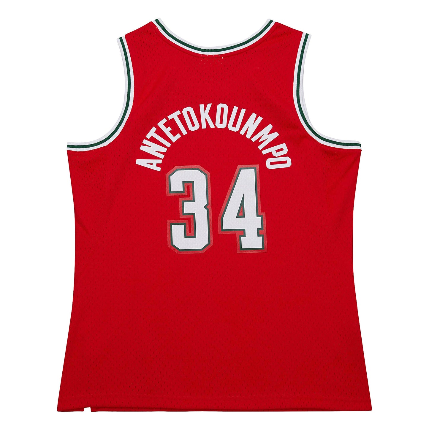 Giannis Antetokounmpo Milwaukee Bucks Mitchell & Ness 2013/14 Hardwood Classics Swingman Jersey - White