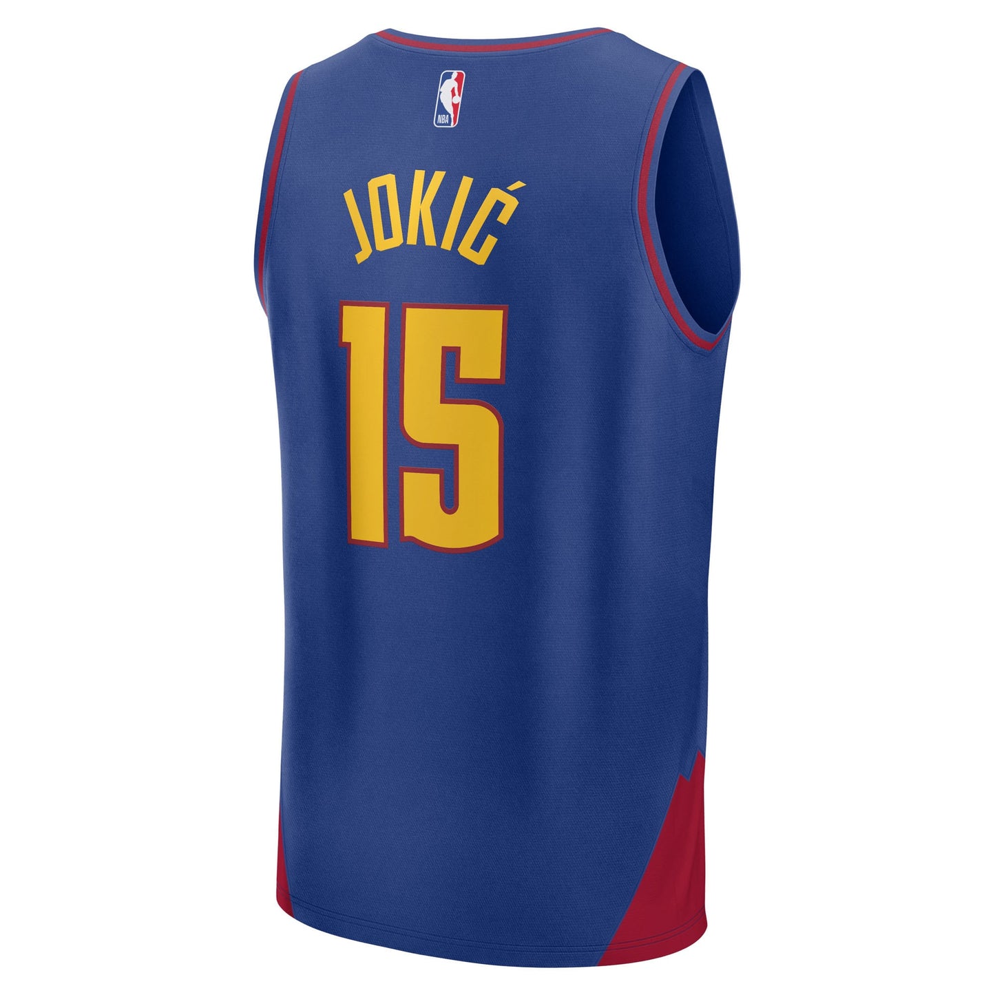 Nikola Jokic Denver Nuggets Fanatics Fast Break Replica Player Jersey - Statement Edition - Blue