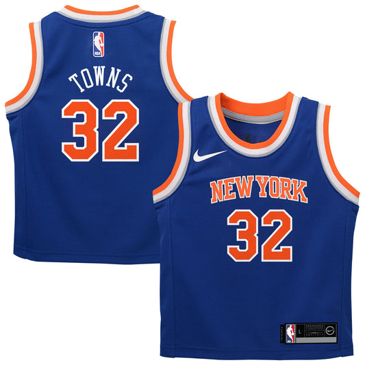 Karl-Anthony Towns New York Knicks Nike Infant Replica Swingman Jersey - Icon Edition - Blue