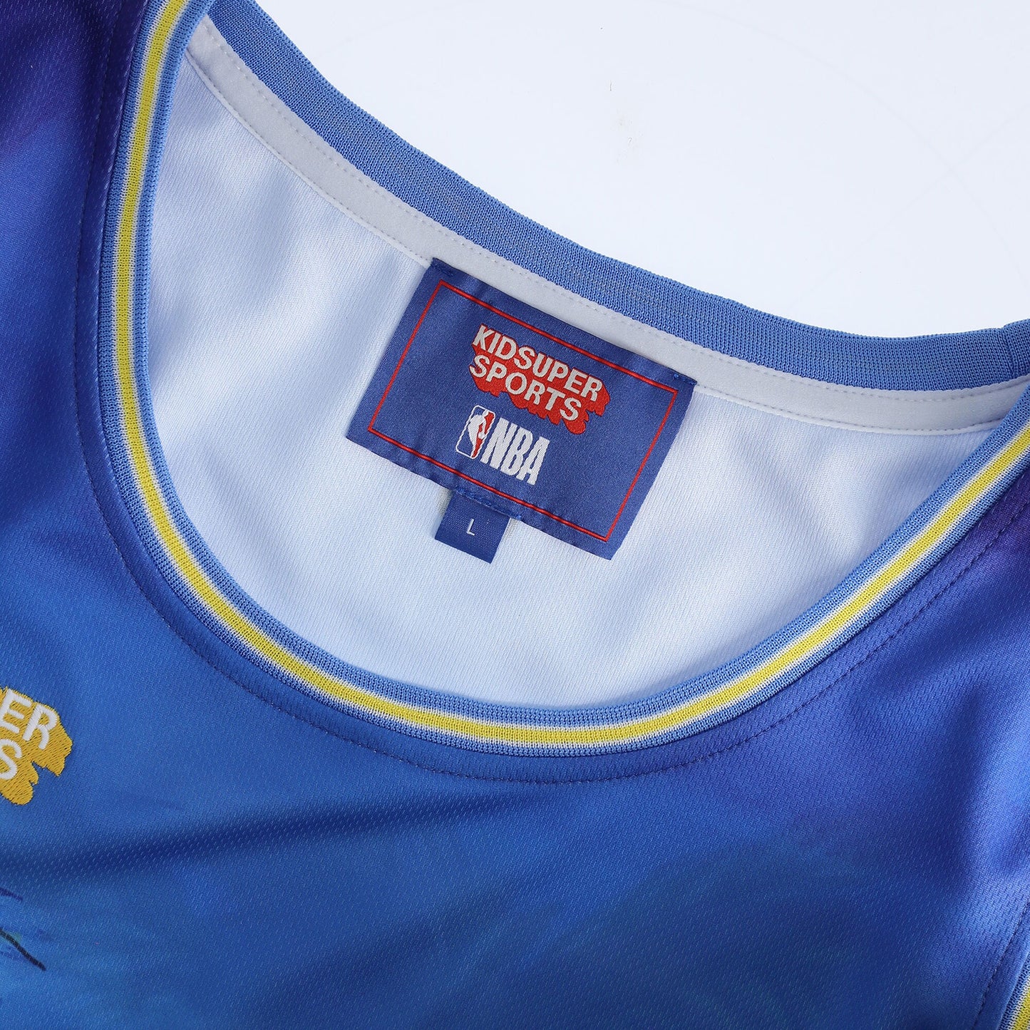 Miami Heat NBA & KidSuper Studios by Fanatics Unisex Hometown Jersey - Blue