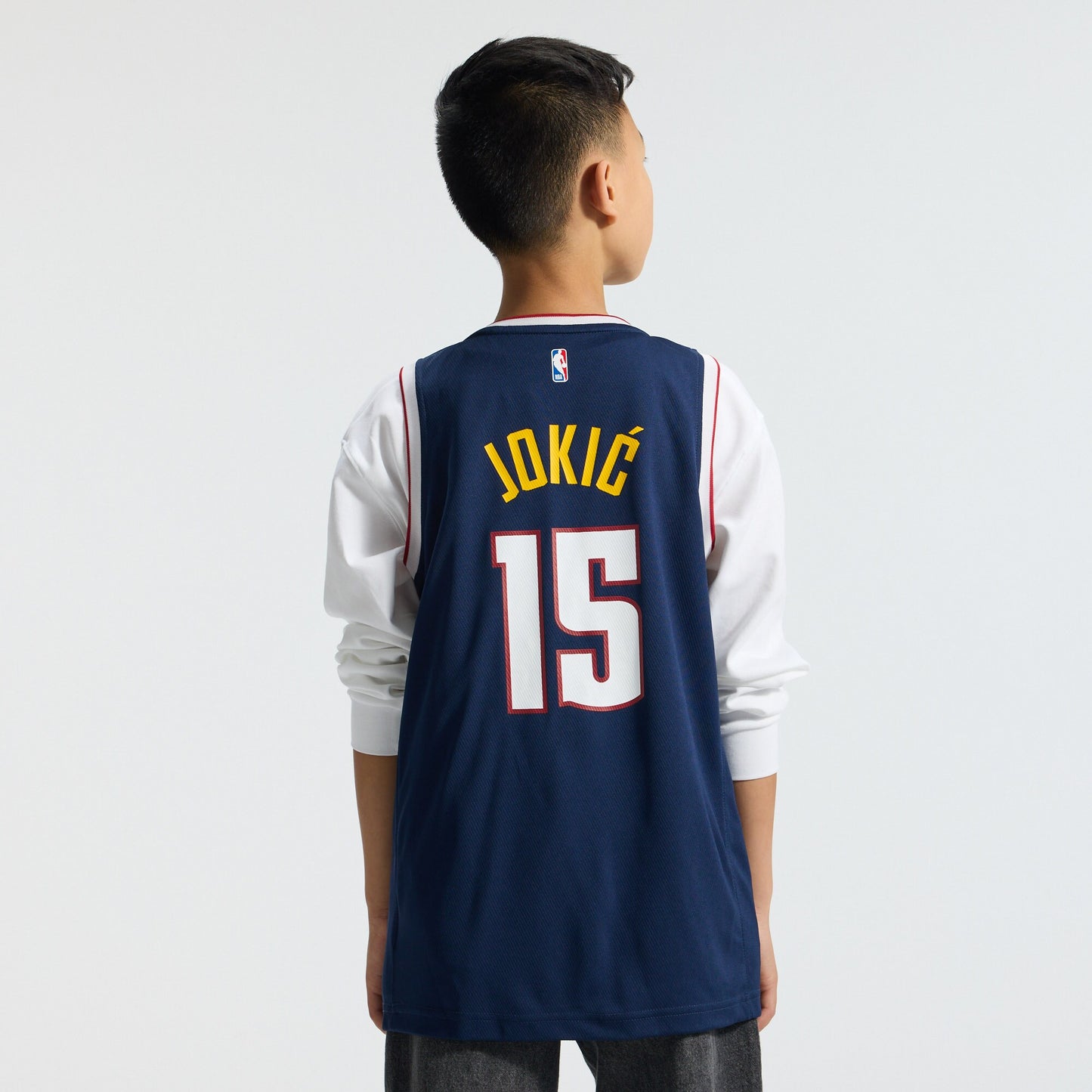 Nikola Jokic Denver Nuggets Fanatics Youth Fast Break Replica Player Jersey - Icon Edition - Navy