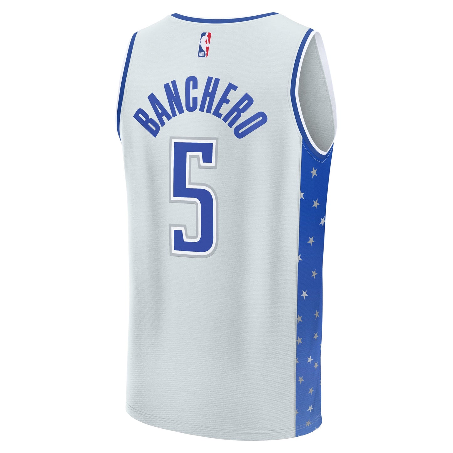 Paolo Banchero Orlando Magic Fanatics 2025/26 City Edition Fast Break Jersey - Silver