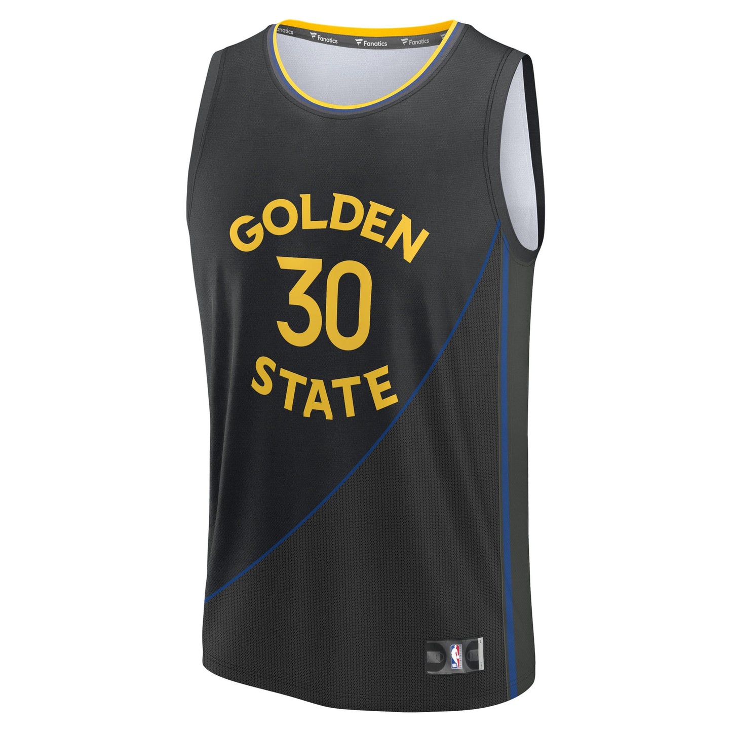 Stephen Curry Golden State Warriors Fanatics Fast Break Replica Player Jersey - Statement Edition - Black